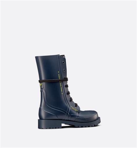 dior camp rubber ankle boot|Diorcamp Ankle Boot Deep Blue Dior Oblique Rubber and .